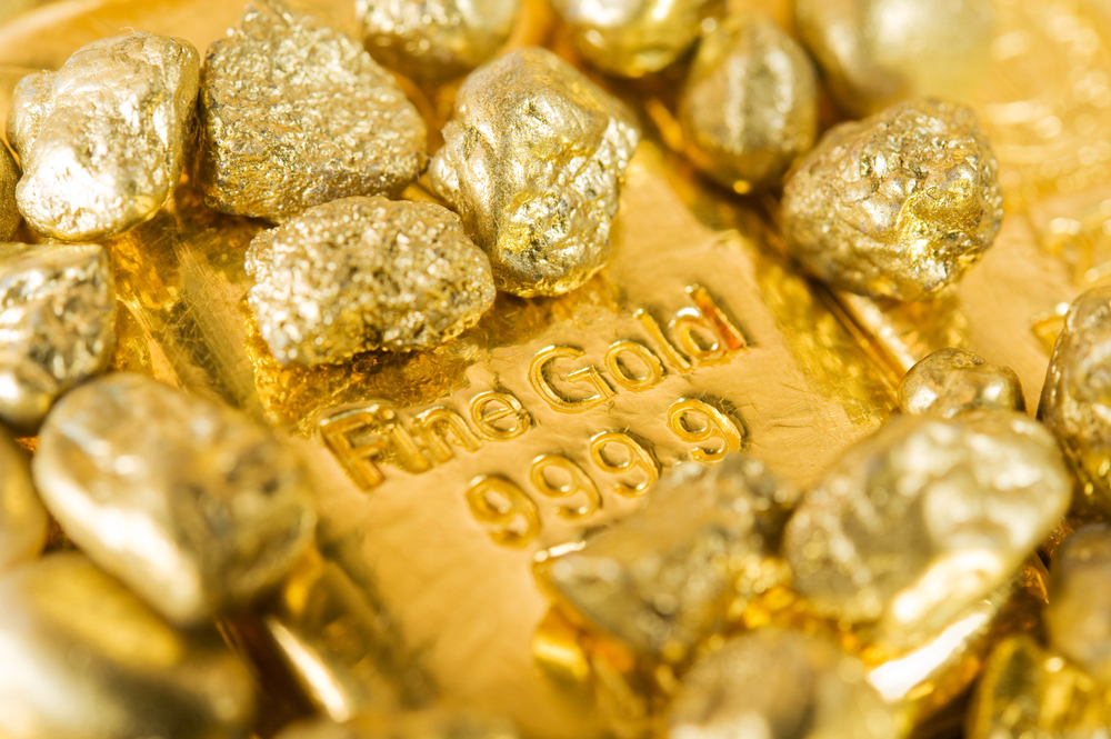 Fine gold