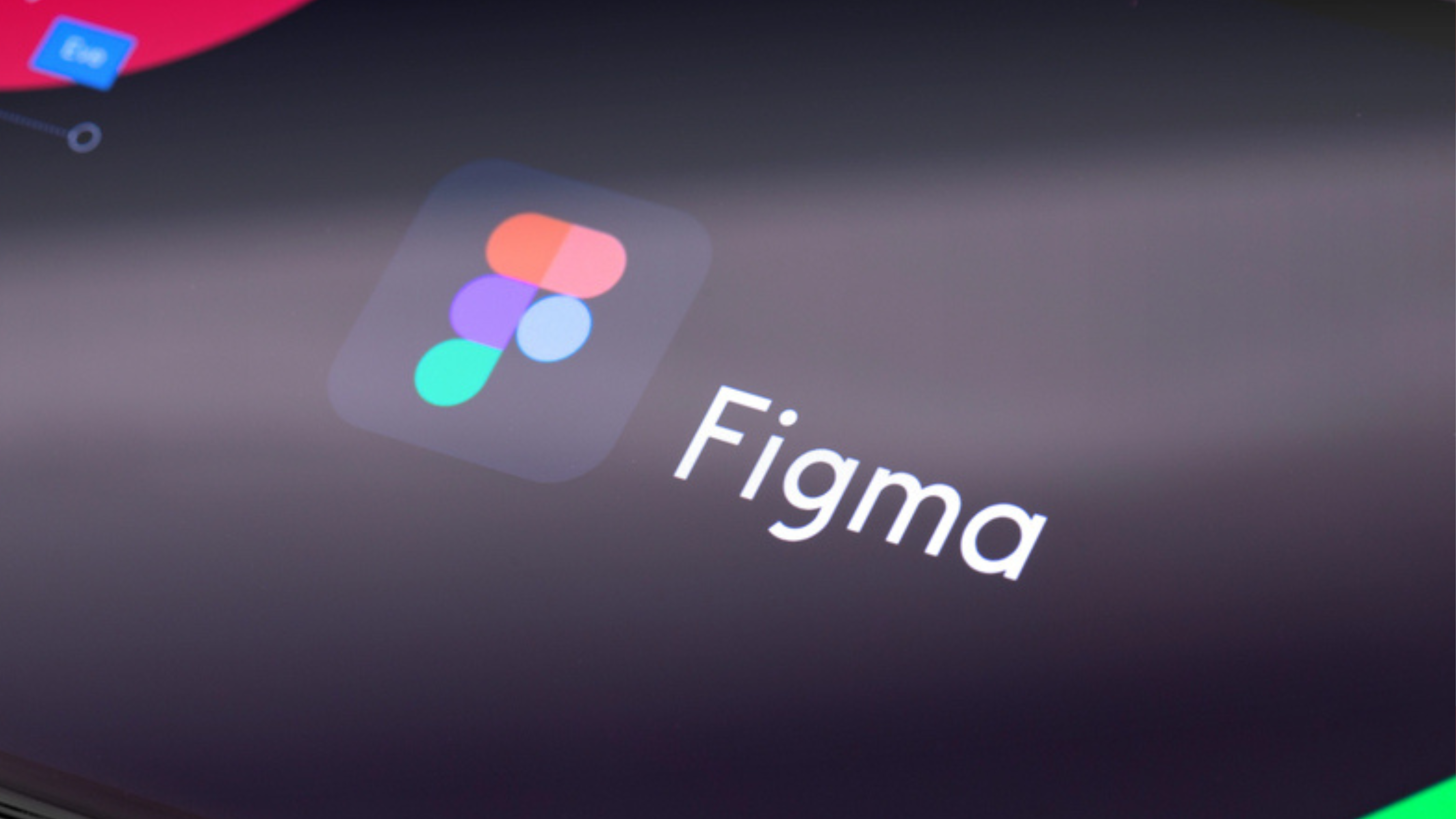 Figma logo on the display smartphone. Figma - an online service for interface development and prototyping. Moscow, Russia - September 25, 2019