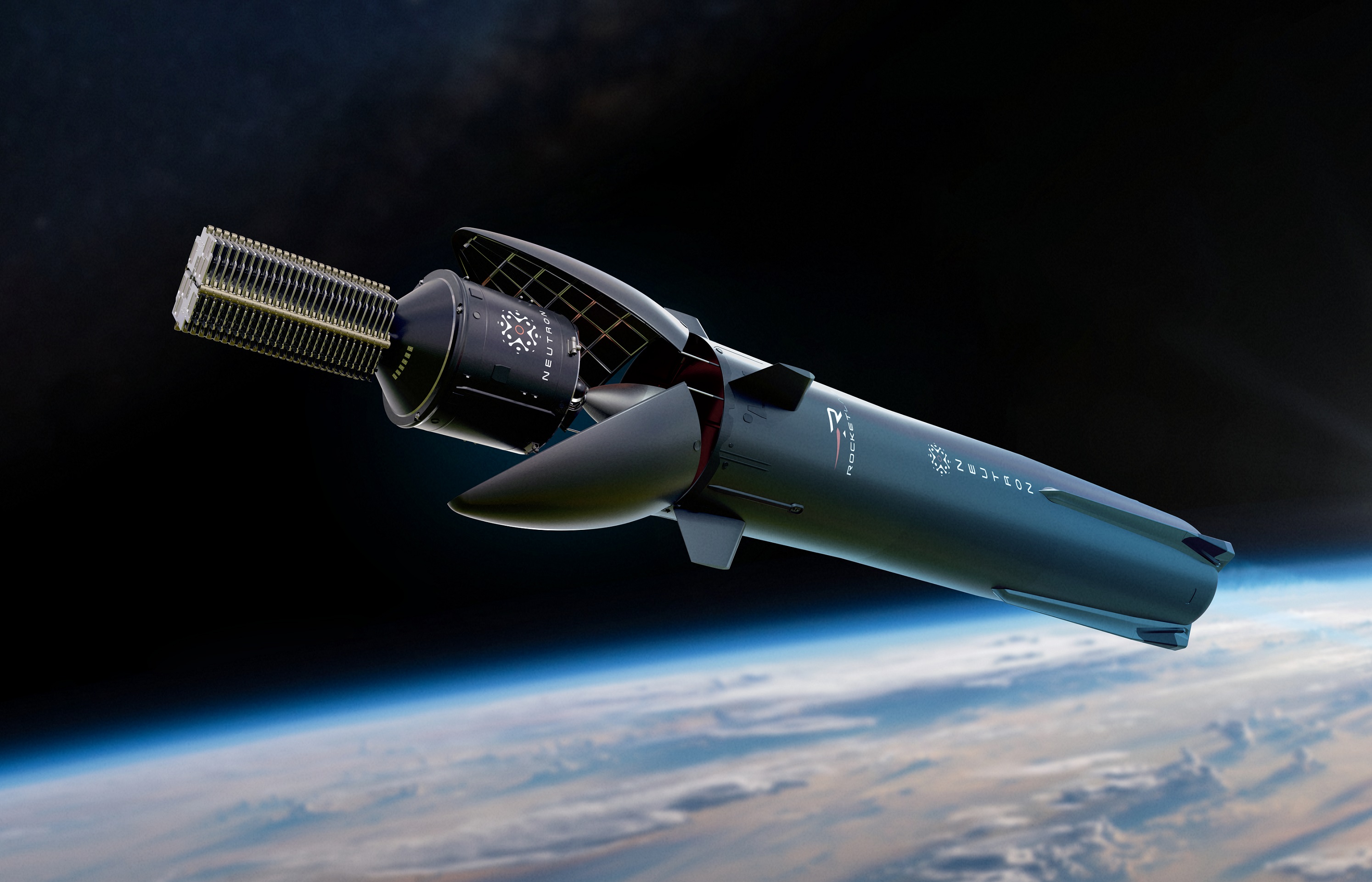 Neutron Stack Deploy Artwork_med - Source: Rocket Lab Media Library