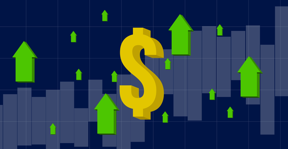 Stock prices up 