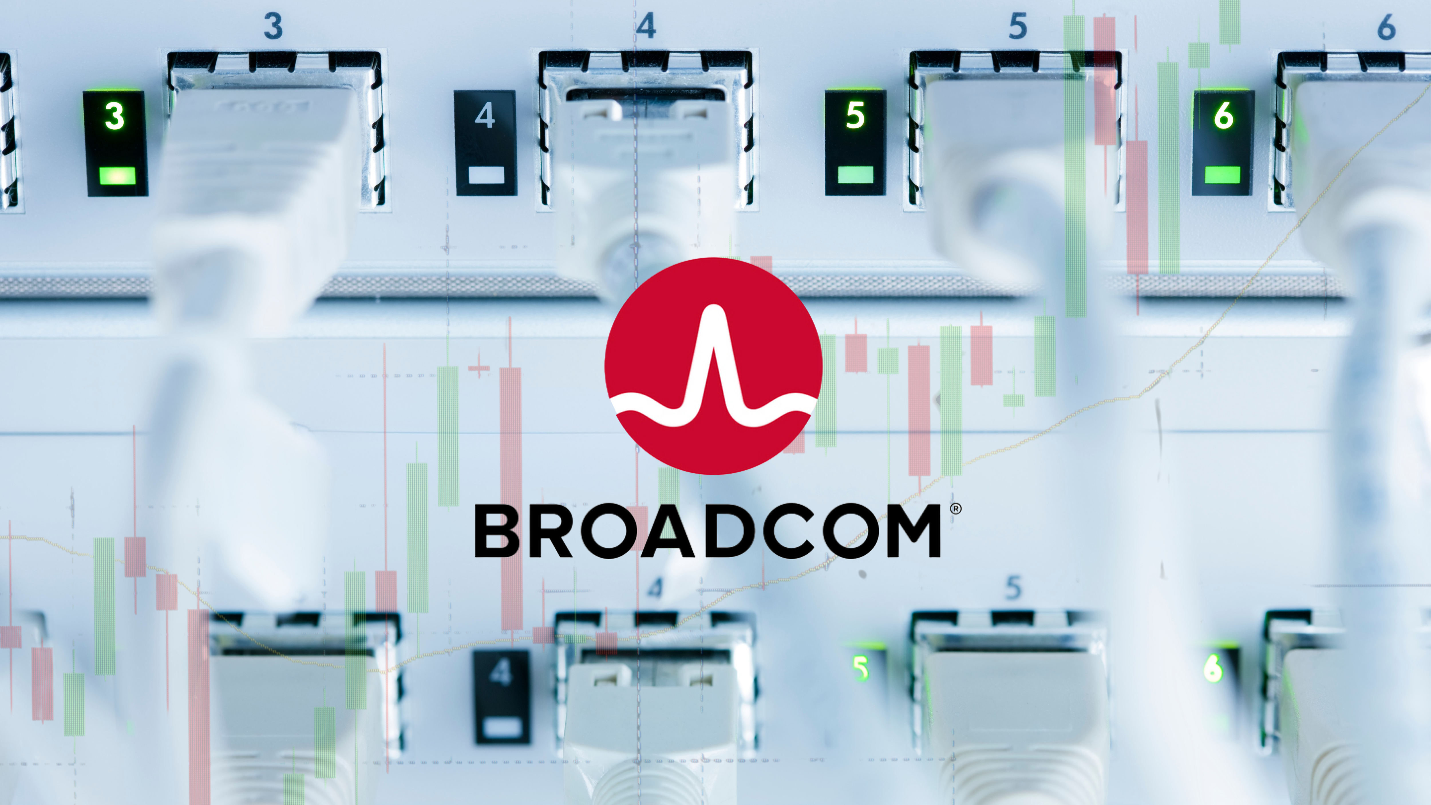 Broadcom Ethernet Switch rising stock chart