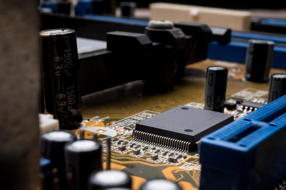 semiconductor closeup 