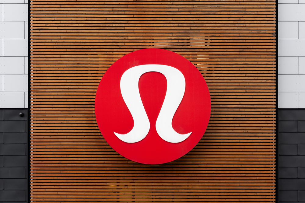 Lululemon  Sign storefront 
