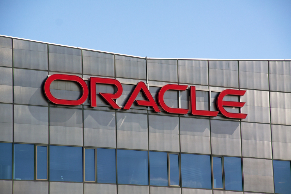 Oracle sign on building 