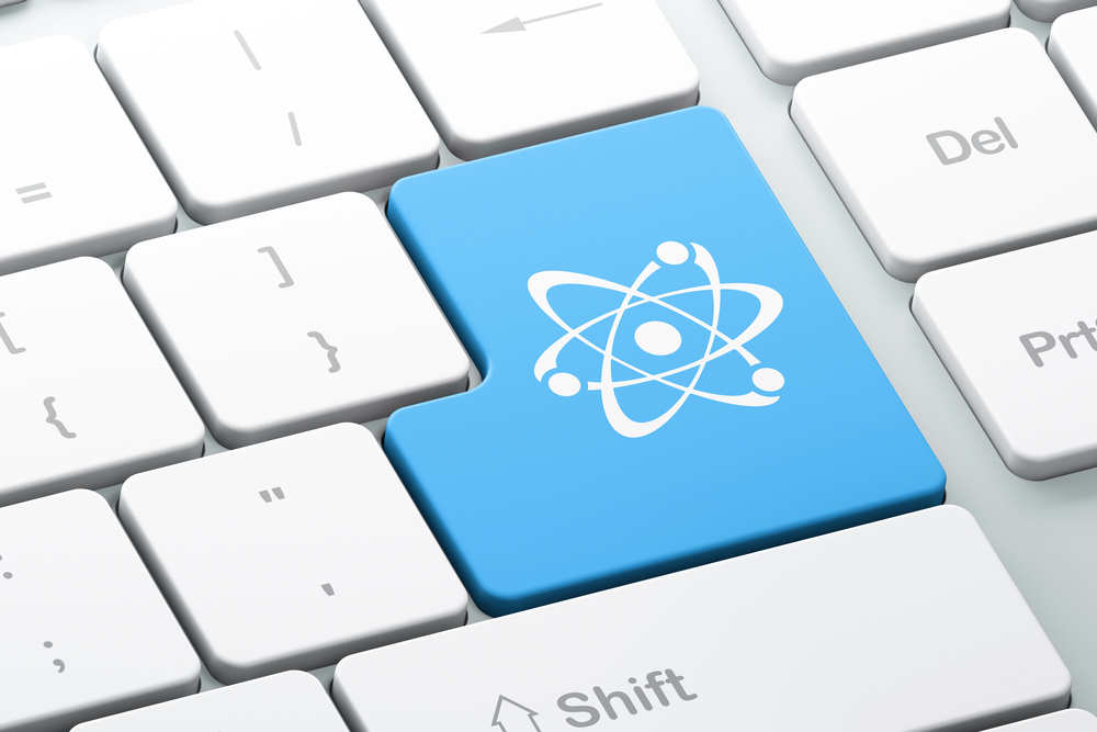 Nuclear energy symbol on keyboard 
