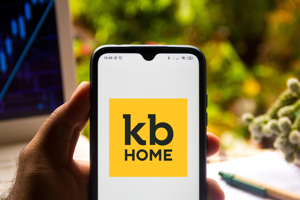 KB Logo Home On Cellphone 