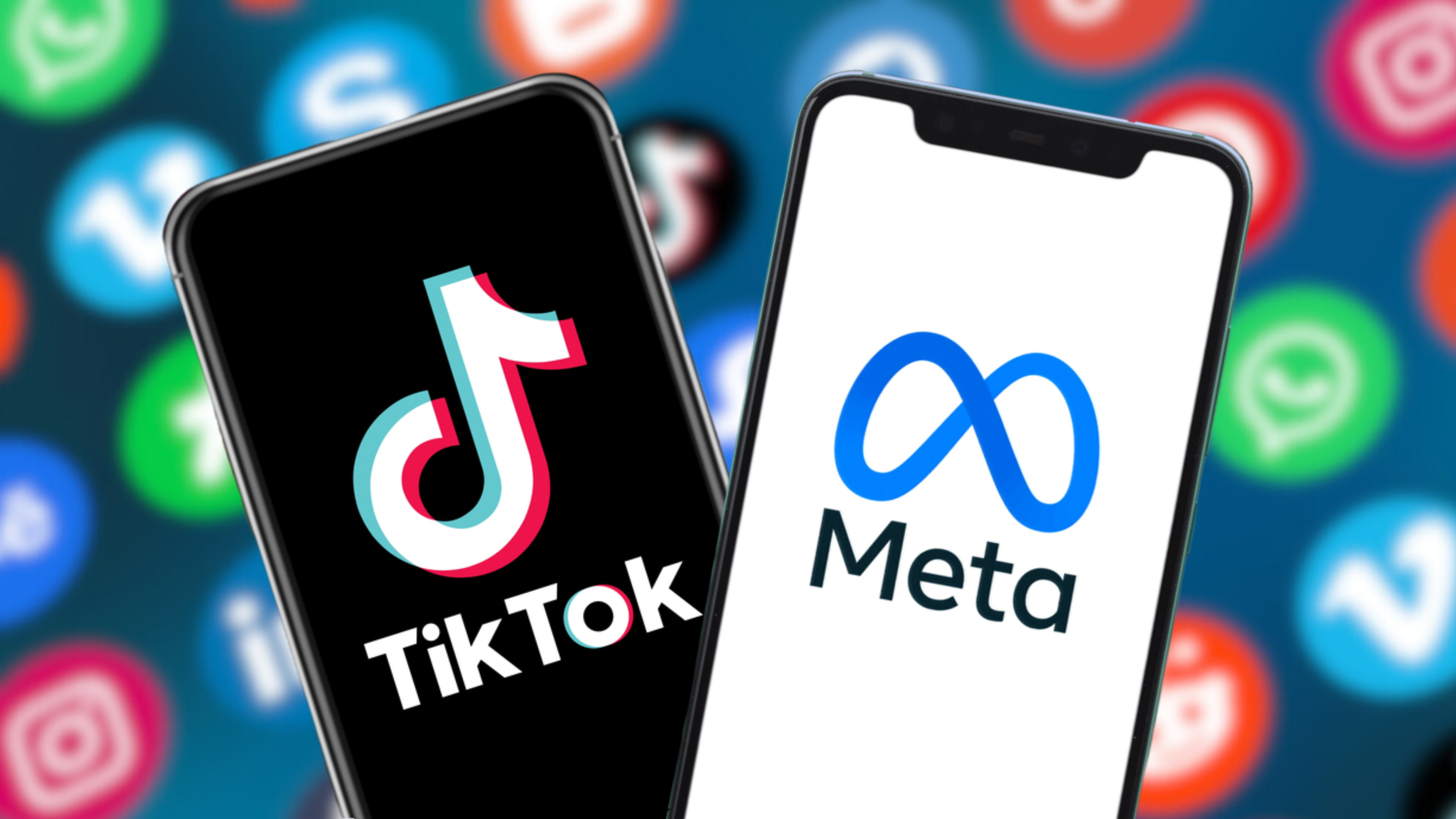 TikTok vs Meta social media platforms