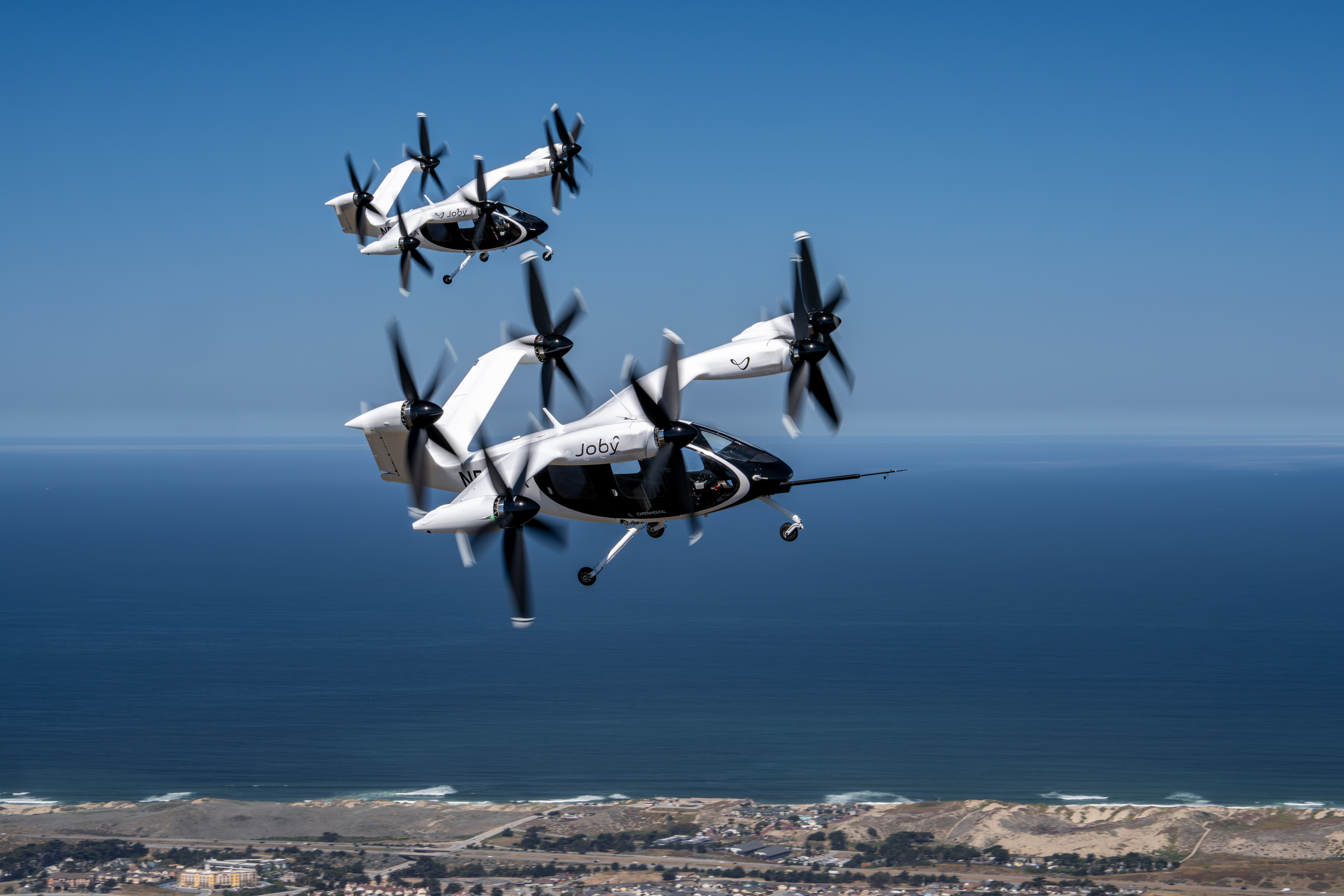 Joby Two Aircraft Flight: Courtesy of Joby Aviation. (c) Joby Aero, Inc.