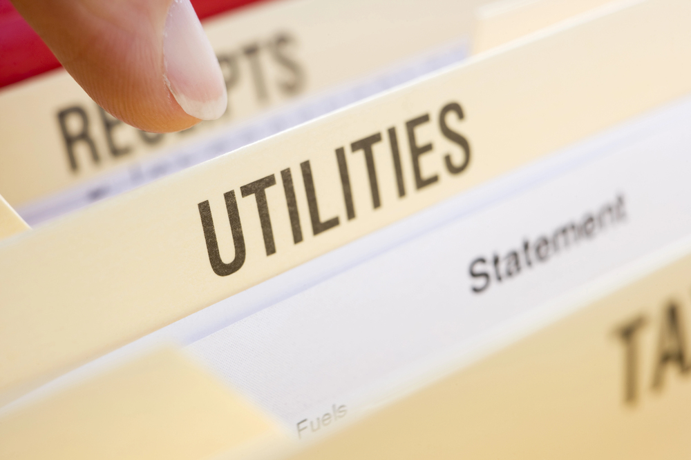 Utilities file folder 