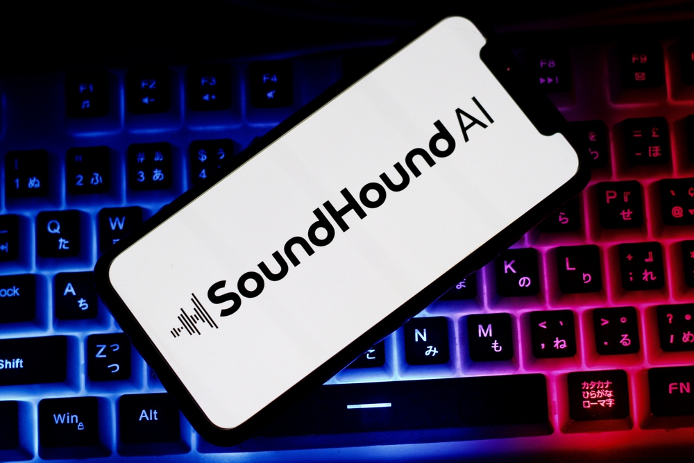 Soundhound AI image on cellphone 