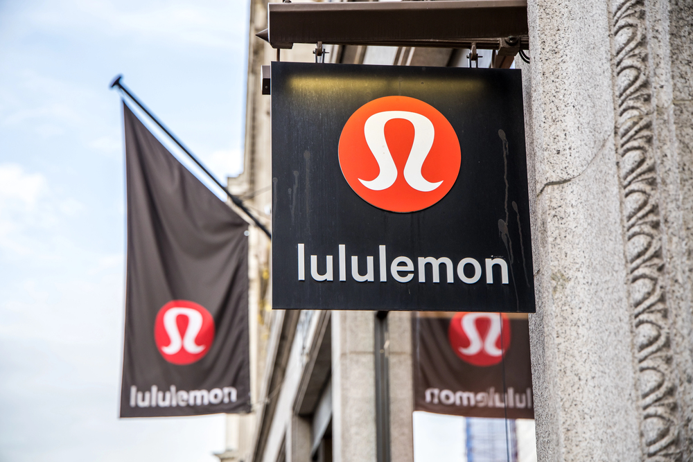 Lululemon Sign storefront 