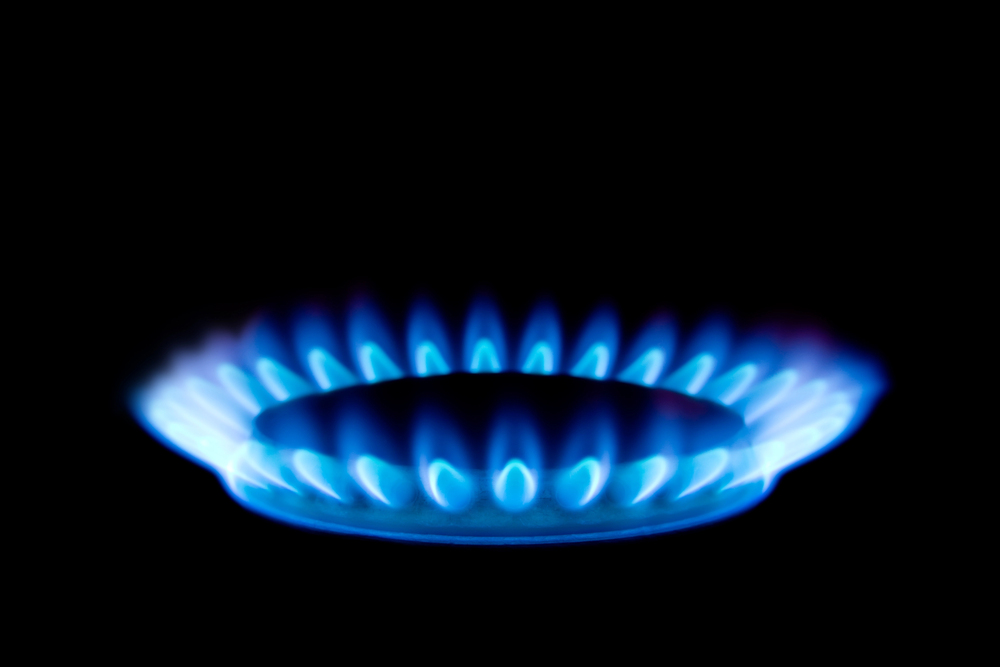 natual gas stove top 