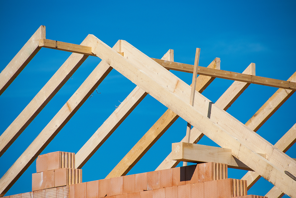 Lumber in a new house 