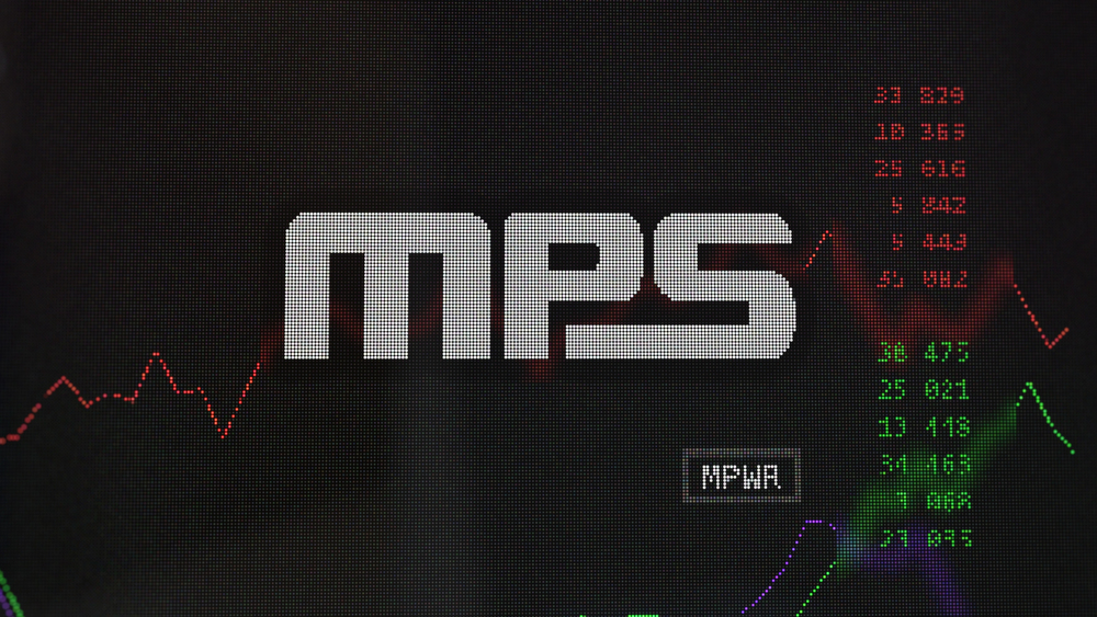 MPS logo against stock exchange background.