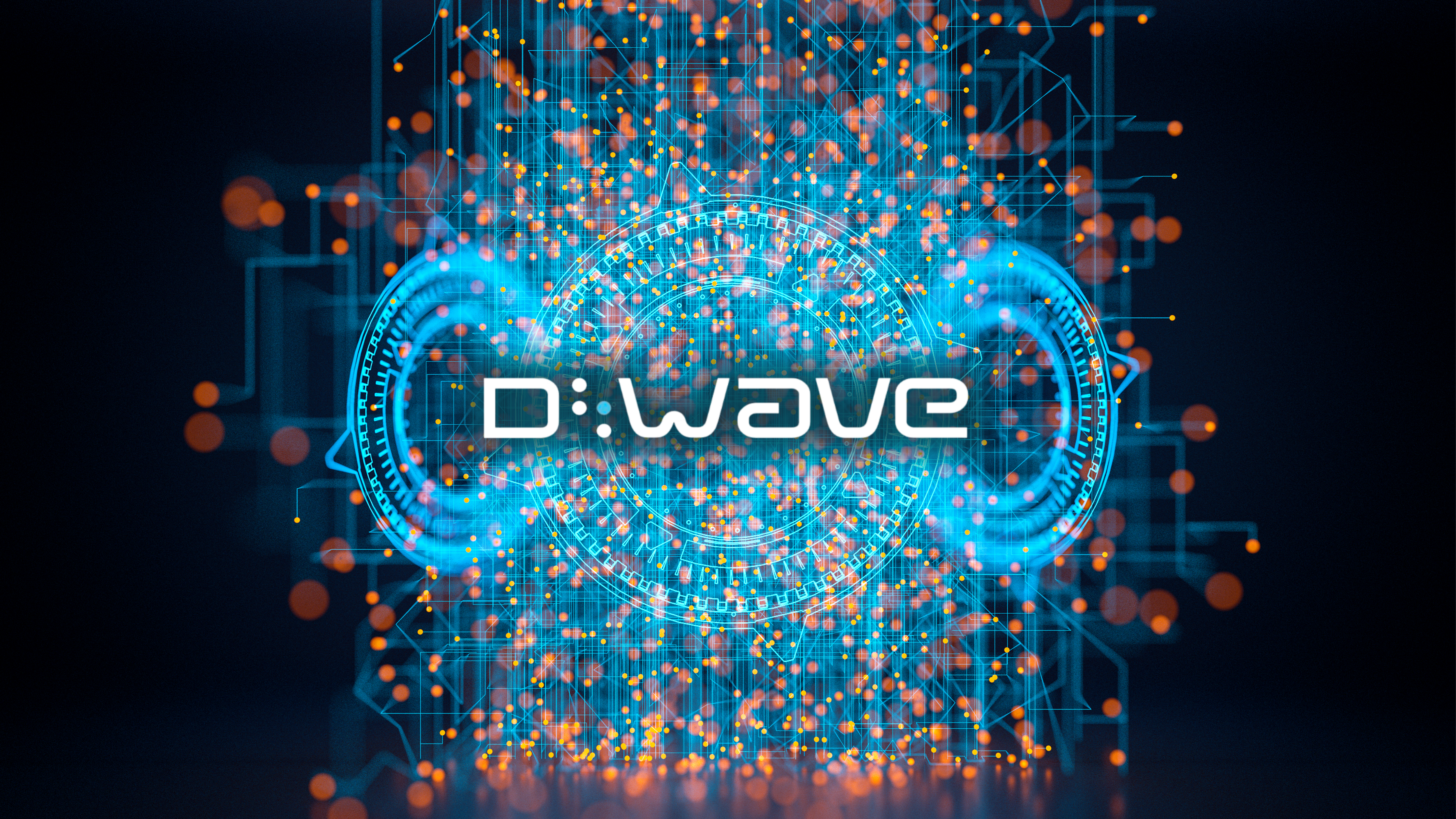 D-Wave quantum computing concept.