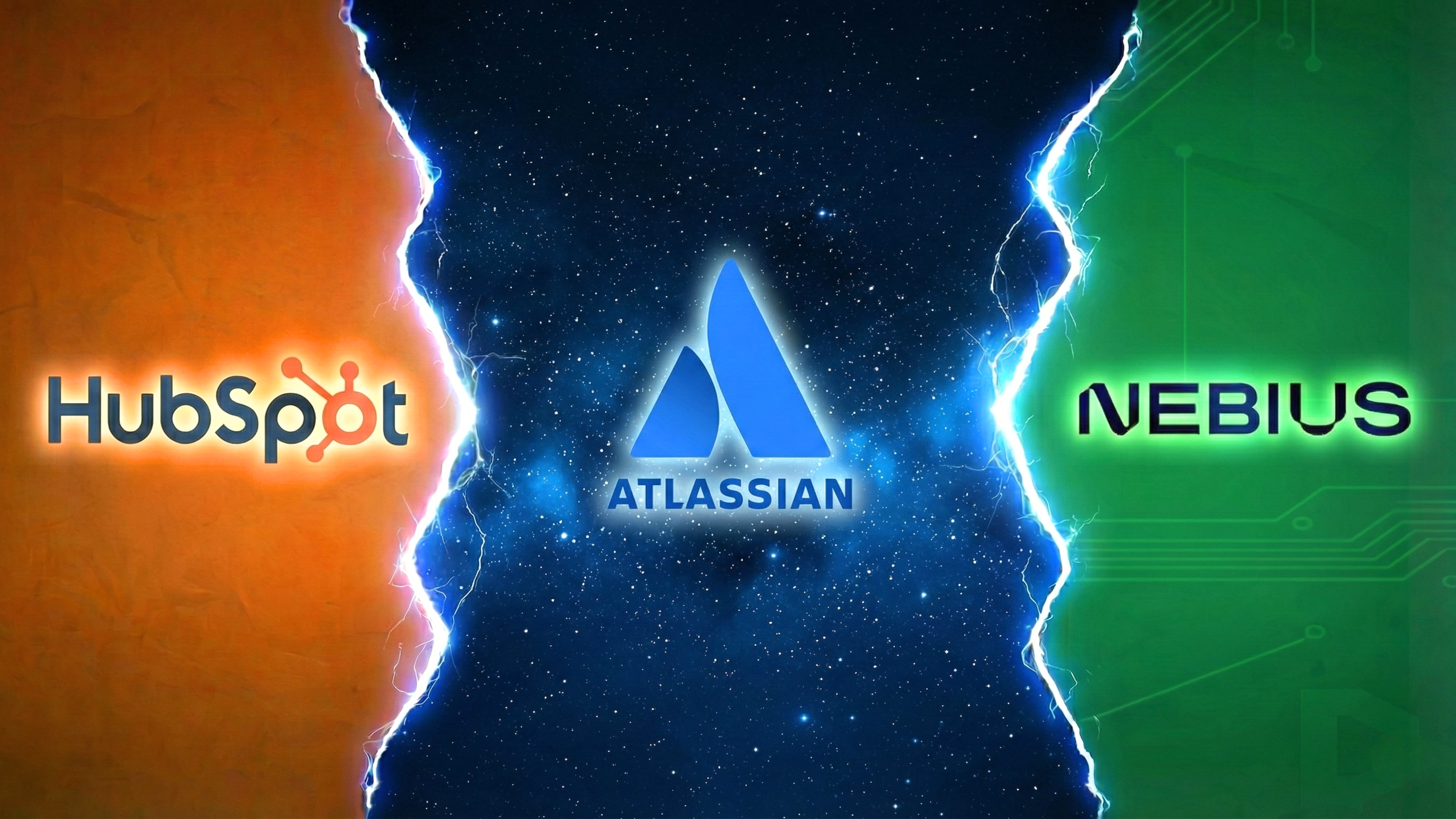 Hubspot, Atlassian, and Nebius companies in a standoff for AI upside.