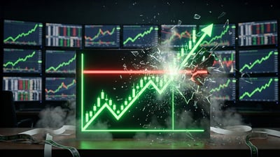 Russell 2000 breakout chart small cap stocks