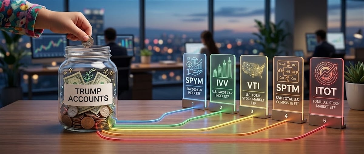 SPYM, IVV, VTI, SPTM and ITOT Stock Funds Make Trump Account List SPYM, IVV, VTI, SPTM and ITOT Stock Funds Make Trump Account List