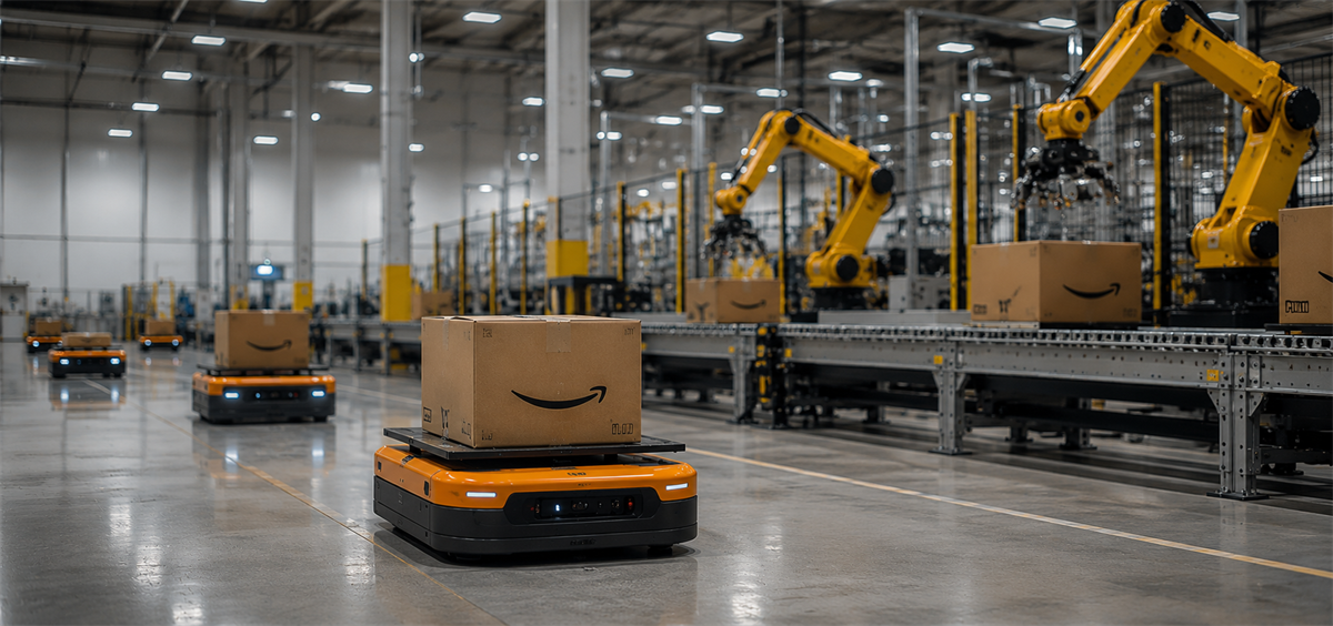 Amazon’s Robot Push Raises a Bigger Question About Its Next Margin Lever