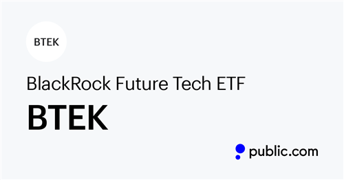 BlackRock Future Tech ETF