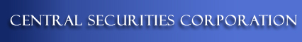 Central Securities Corporation stock logo