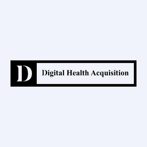 Digital Health Acquisition Corp. stock logo