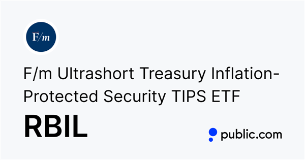 F/m Ultrashort Treasury Inflation-Protected Security (TIPS) ETF stock logo