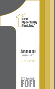 First Opportunity Fund