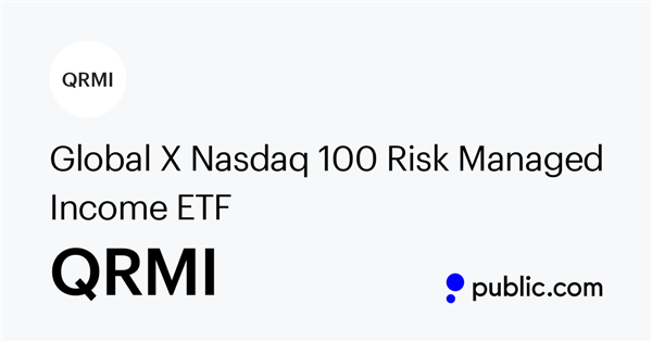 Global X NASDAQ 100 Risk Managed Income ETF stock logo