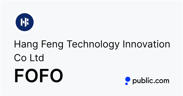 Hang Feng Technology Innovation Co., Ltd. stock logo