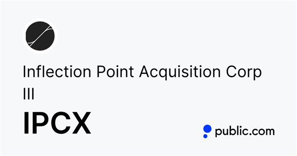 Inflection Point Acquisition Corp. III stock logo