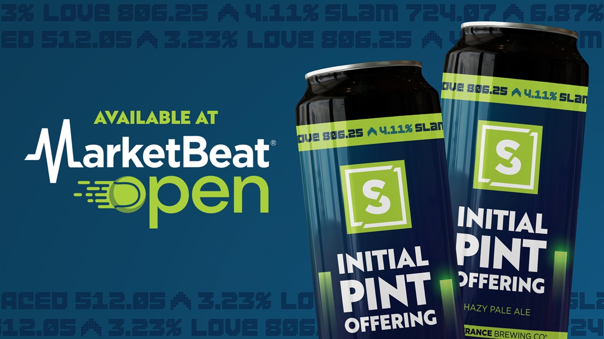 Severance’s Initial Pint Offering, brewed exclusively for the MarketBeat Open