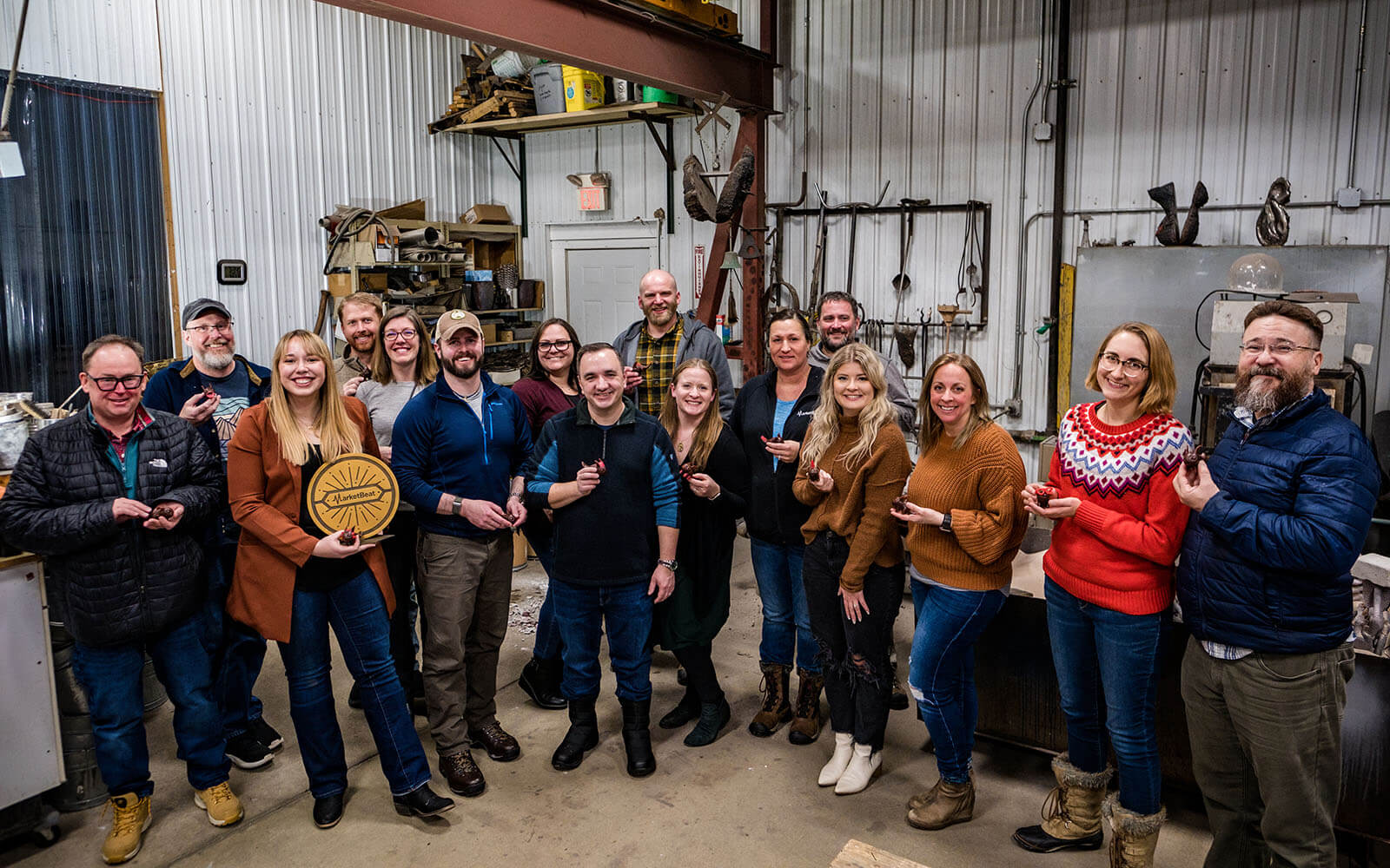Company at Bronze Age Casting