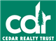 Cedar Realty 7 25 Cumulative Redeemable Pref Shs Series B logo
