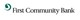 First Community Corporation stock logo