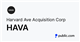 Harvard Avenue Acquisition Corp. stock logo