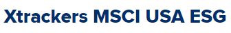 Xtrackers MSCI USA Selection Equity ETF
