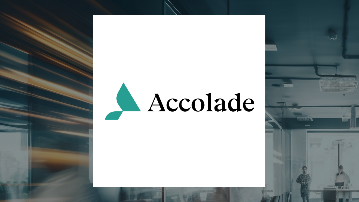 Accolade logo with Business Services background