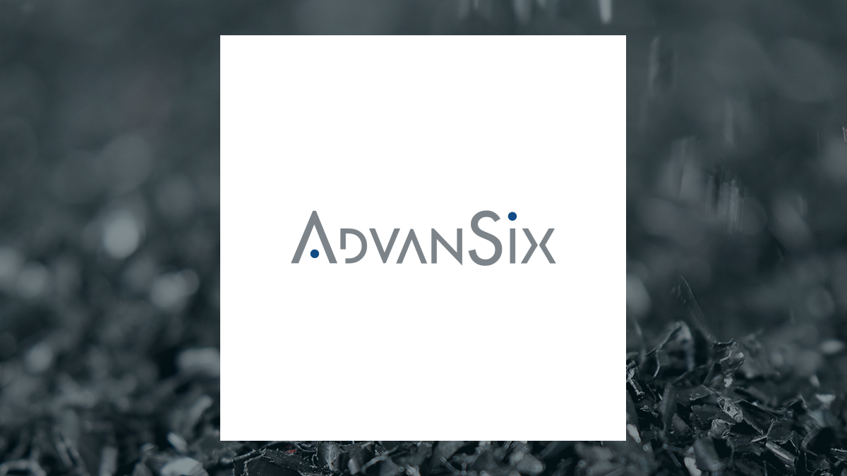 AdvanSix logo with Basic Materials background