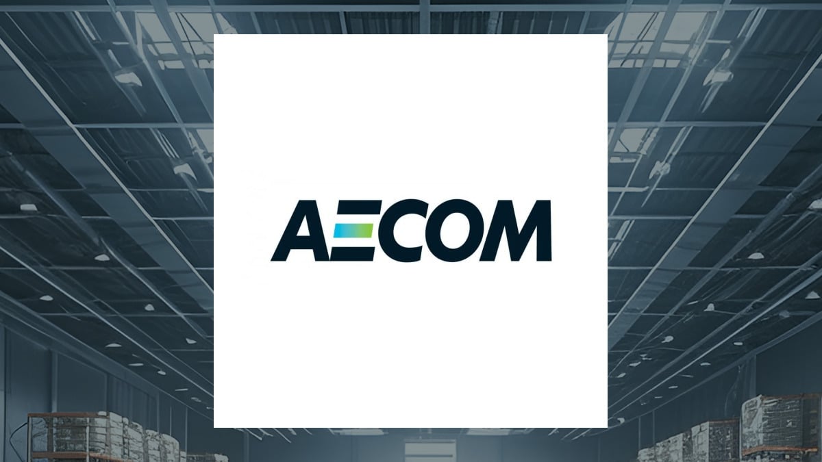 AECOM logo with Construction background