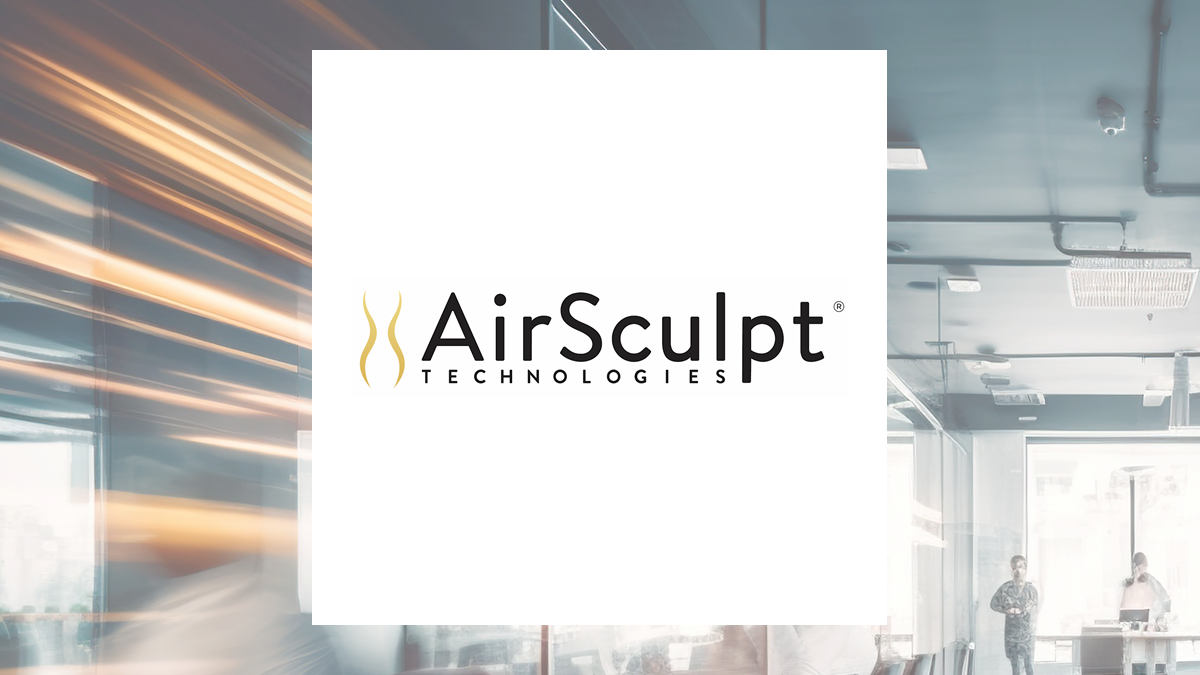 AirSculpt Technologies logo with Business Services background