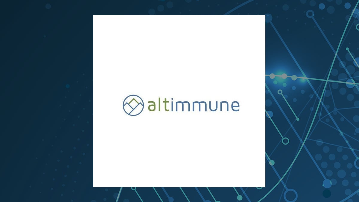 Altimmune logo with Medical background