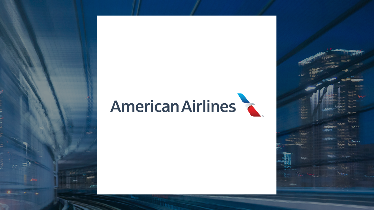 American Airlines Group logo with Transportation background