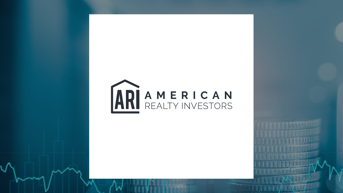 American Realty Investors logo with Finance background