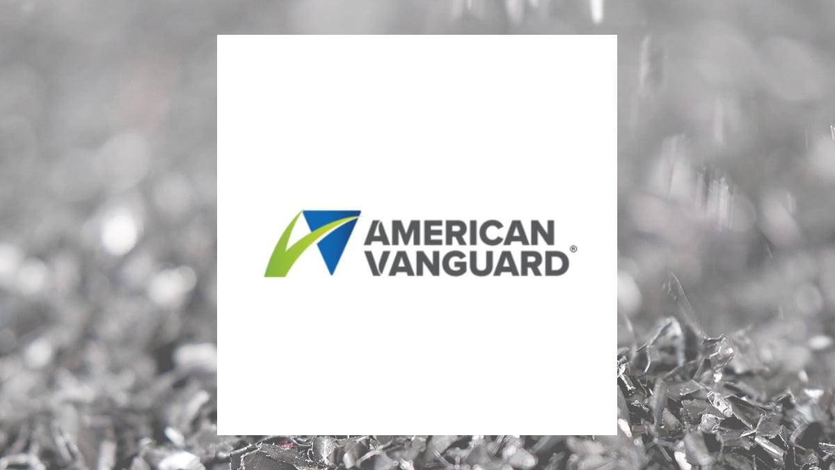 American Vanguard logo with Basic Materials background