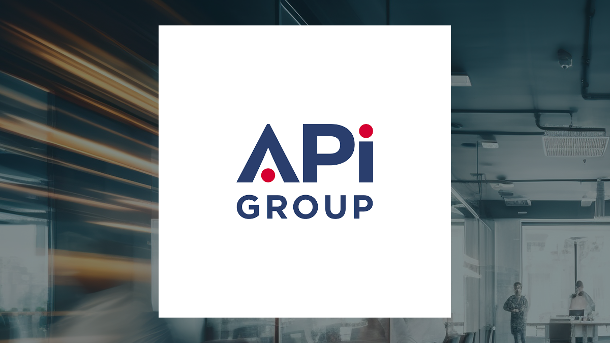 APi Group logo with Business Services background