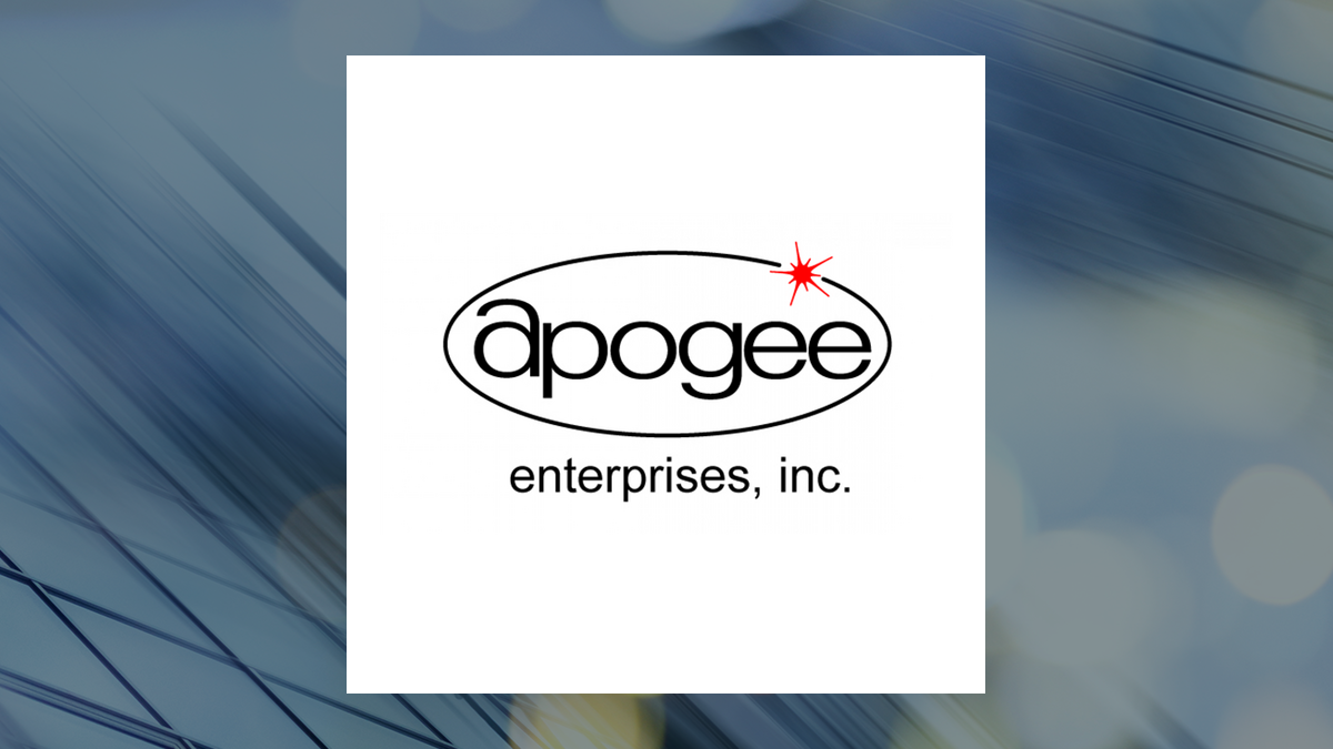 Apogee Enterprises (APOG) Expected to Announce Quarterly Earnings on Friday Apogee Enterprises (APOG) Expected to Announce Quarterly Earnings on Friday