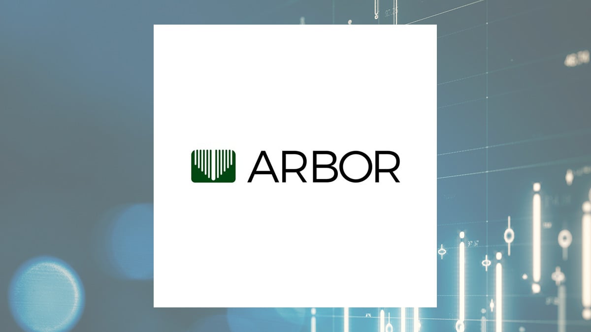 Arbor Realty Trust logo with Finance background