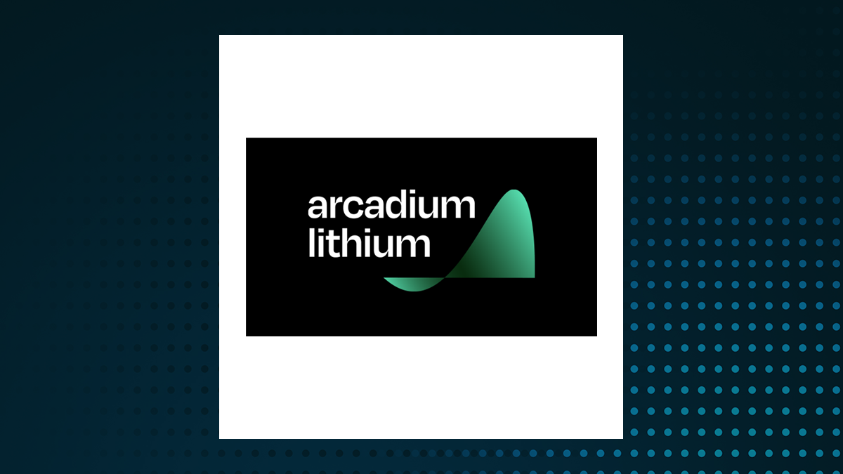 Arcadium Lithium logo with Basic Materials background