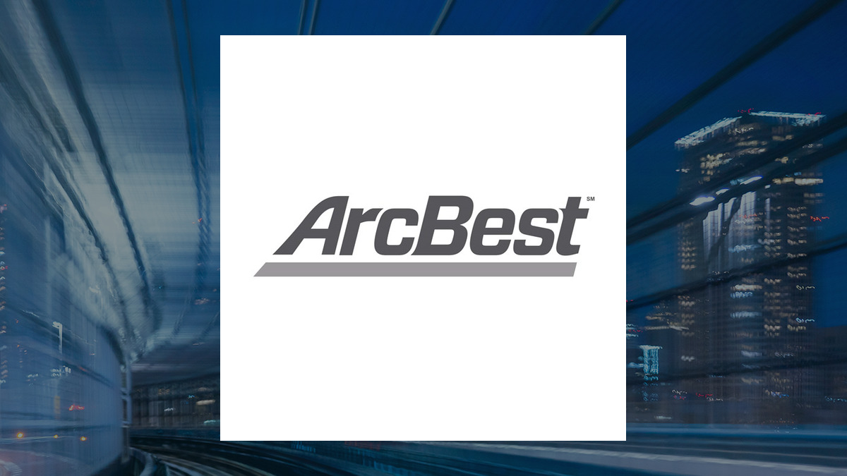 ArcBest logo with Transportation background